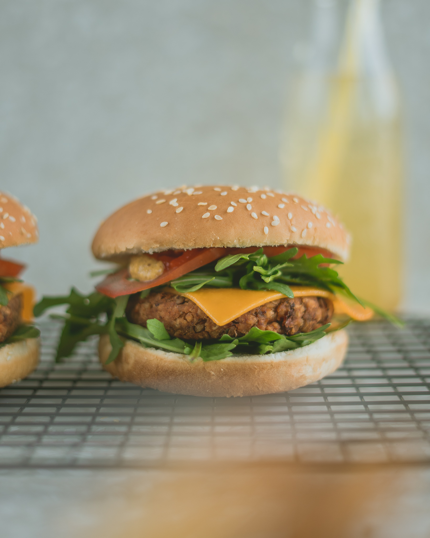 Barbecue Burger Patties (fleischlos – vegan)